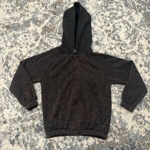 Zara Kids brown sparkly zip up Ages 11-12